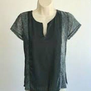 Anthropologie Dolan Velvet Top